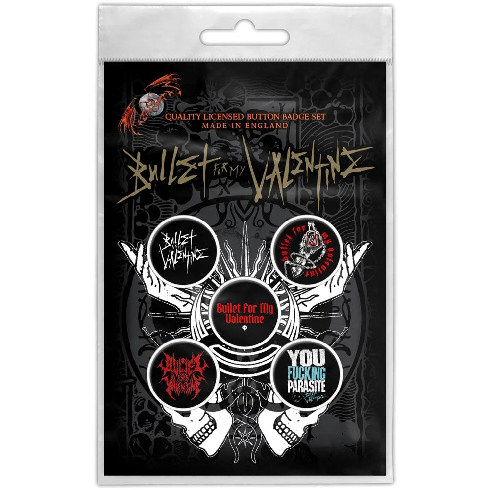BULLET FOR MY VALENTINE - LOGO / 5個セット